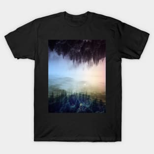 Misty forest , Foggy forest , final fantasy, wanderlust art T-Shirt